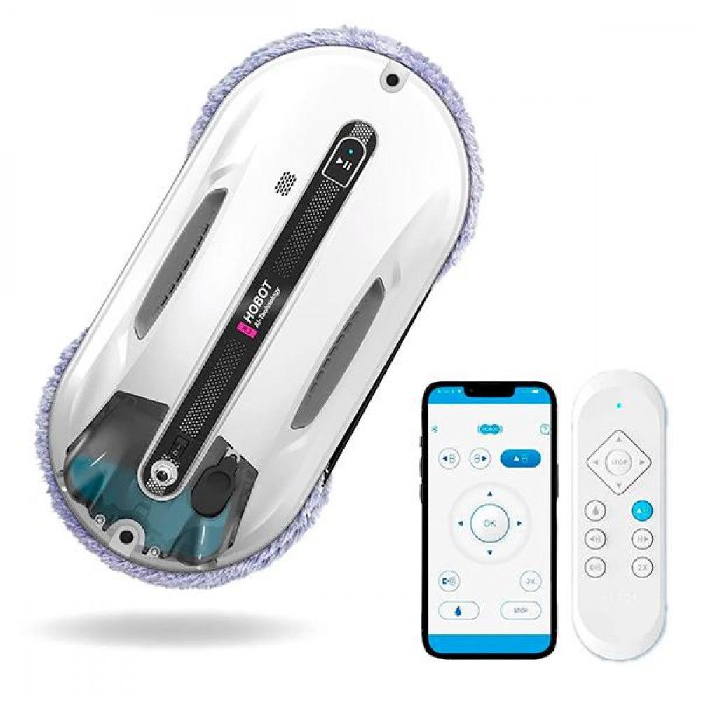 HOBOT-R3 Ultrasonic со смартфоном и пультом управления